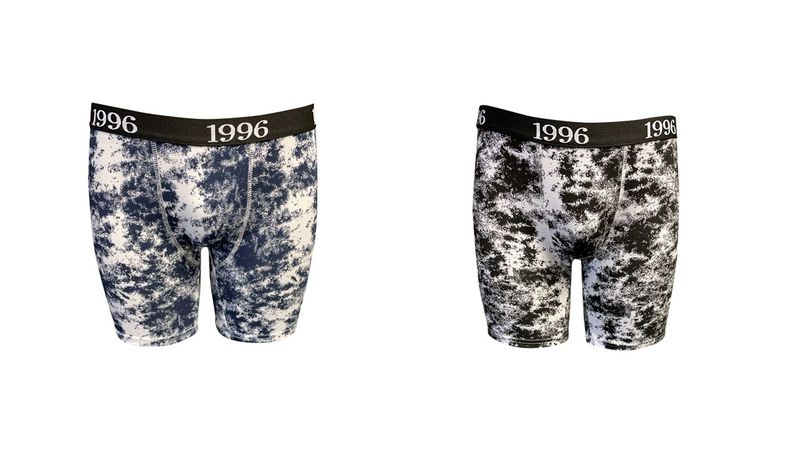 Scrapeez Men's Tie Dye Longer Length Boxer - 2 Pack