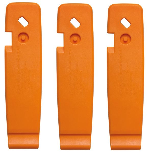 SKS Bicycle Tools: Tyre Lever with SV Spanner &amp; AV Bleeder LEVERMAN Set x 3