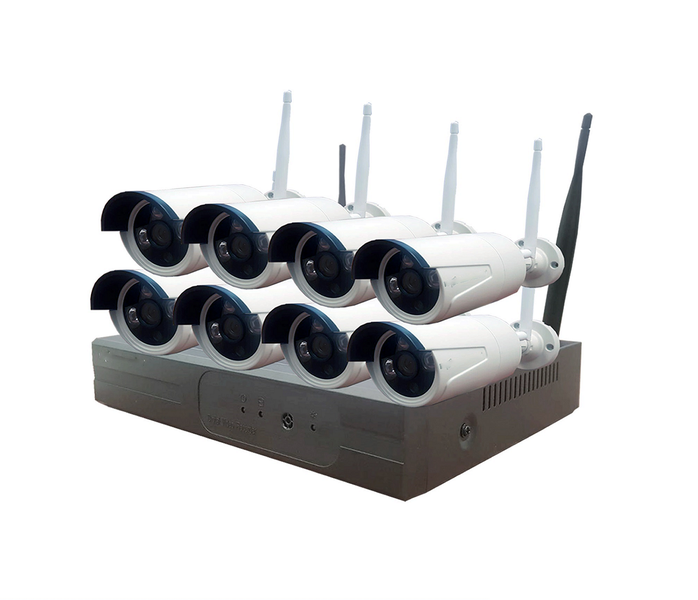 CCTV Camera WiFi Kit includes 8 x 1080P Cameras and NVR (no HDD)