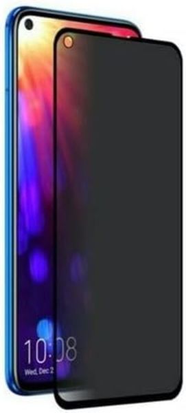 Privacy Tempered Glass Screen Guard Compatible with Huawei P40 Lite - 6.4
