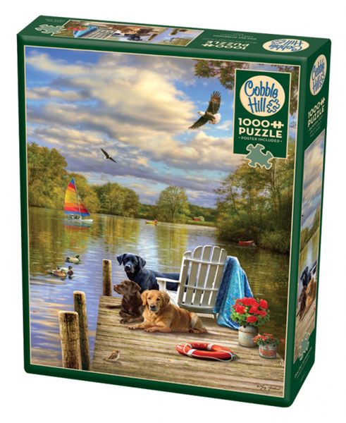 Dog Day Afternoon - 1000 Piece Adult Jigsaw Puzzle