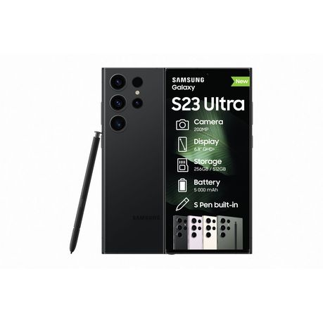 Samsung Galaxy S23 Ultra 256GB 5G Dual Sim - Phantom Black, Shop Today.  Get it Tomorrow!