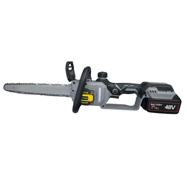 Battery Powered 12 inch Chain Saw for small to medium brances and pruning