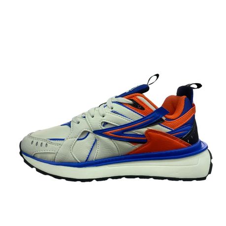 fila orange and blue