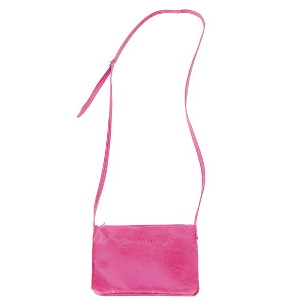 Genuine Leather Crossbody Bag - Brights Edition - XS