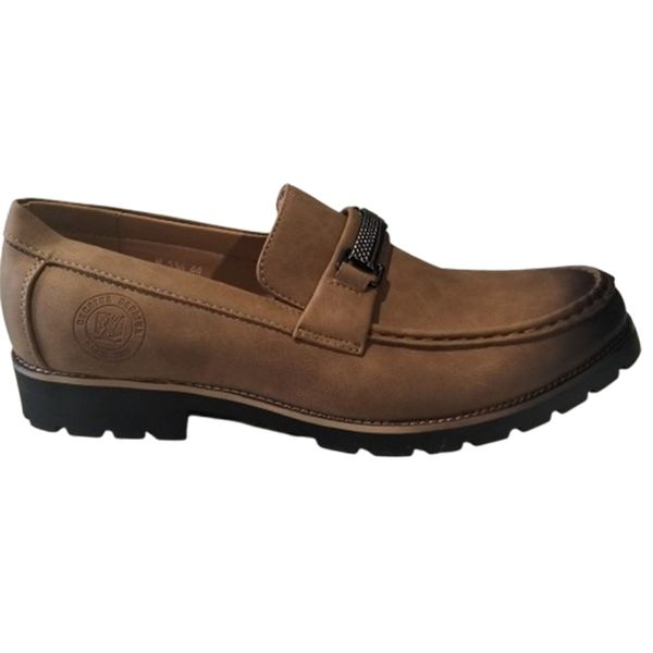 Cacatua Men's Classic Brown Loafer