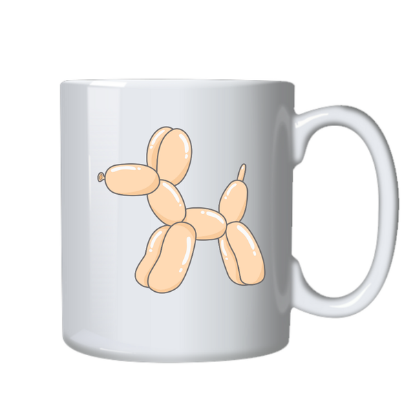 Orange Balloon Dog Birthday Christmas Gift Mug Cup 505