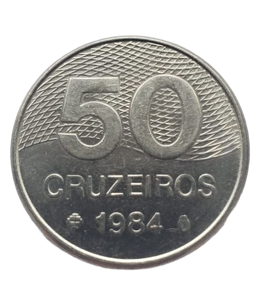 1984 Brazil 50 Cruzeiros