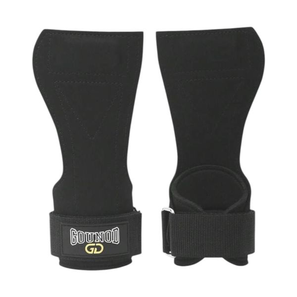 GOUNOD - Heavy-Duty Weightlifting Straps with Integrated Palm Protection