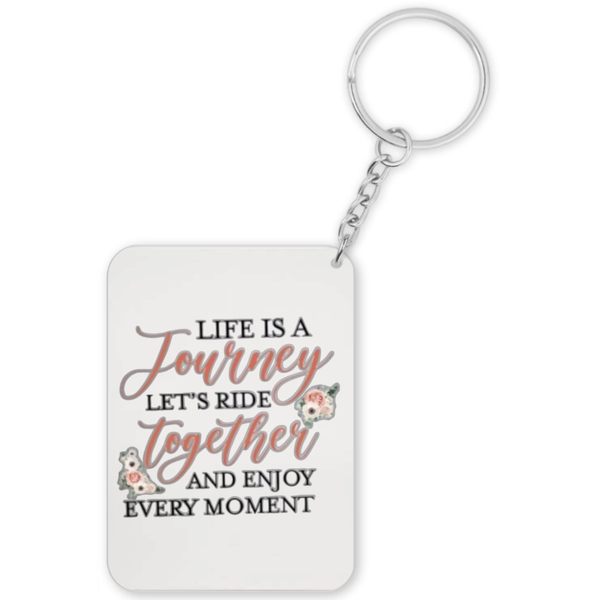 Life Is A Journey Let's Take A Ride Together Annuversary Valentine Gift Key