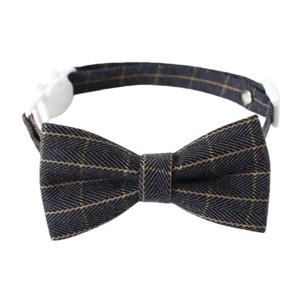 Adjustable Pet Bow Tie Collar - Gentleman Style Necktie for Cats and Dogs