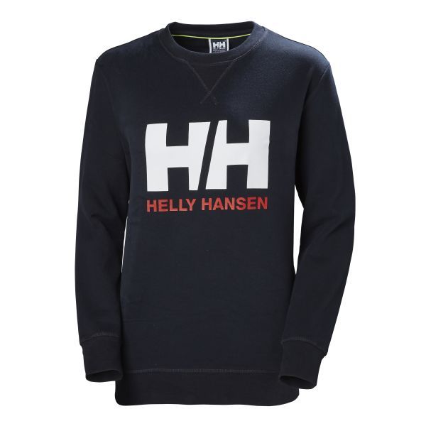Helly Hansen Women's HH Logo Crew Sweat - Navy