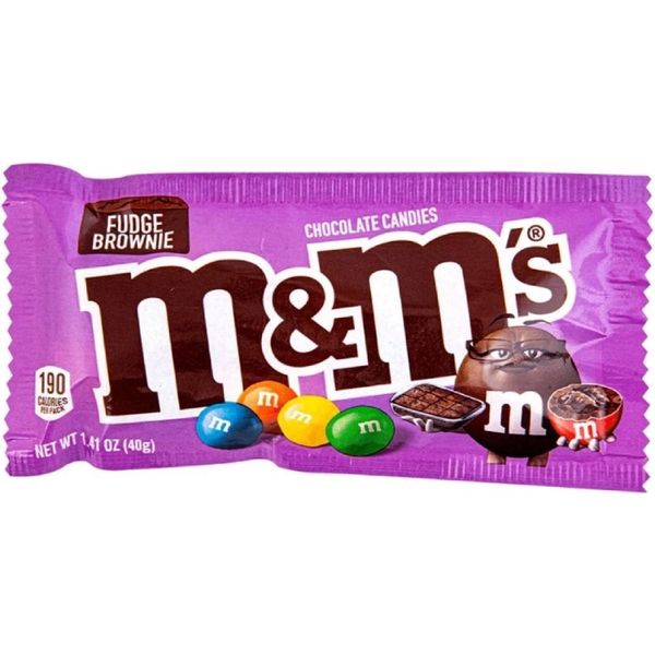 M&amp;M’s Fudge Brownie 40g - Pack 3