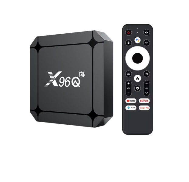 Bltunoed Smart TV Box, Android 14, Media Player, X96Q RK3518 Quad-core