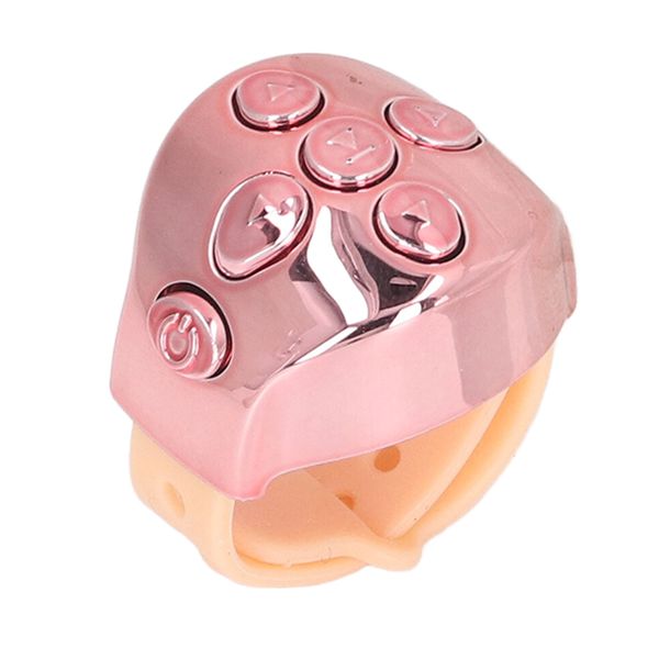 Rose Gold Scrolling Ring Remote With USB Charging