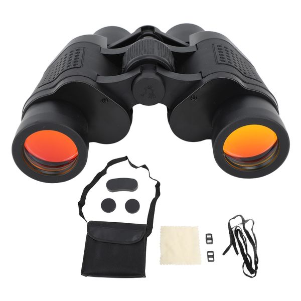 60x60 HD Binoculars Night Vision with Neck Strap for Outdoors