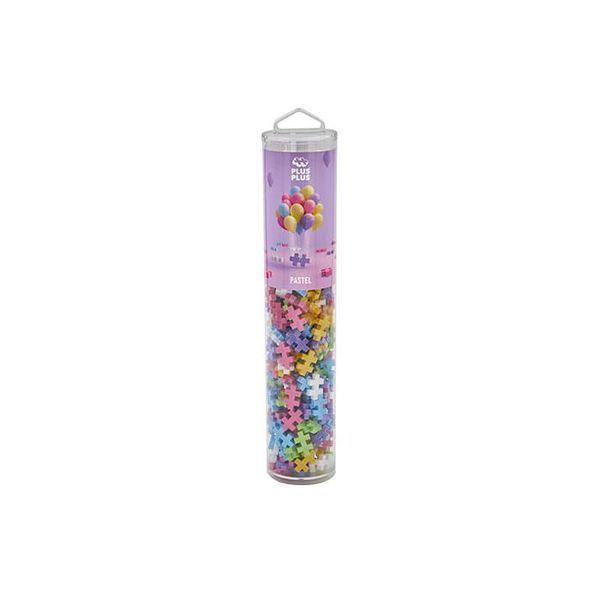 Plus Plus Pastel Mix 240 Piece Tube