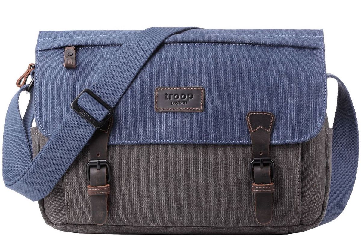TroopLondon Heritage Messenger Laptop Bag Shop Today. Get it