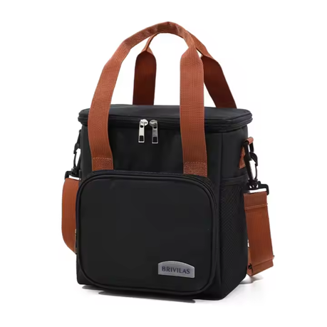 Brivilas Waterproof Hot or Cold Lunch Cooler Bag with Strap Image