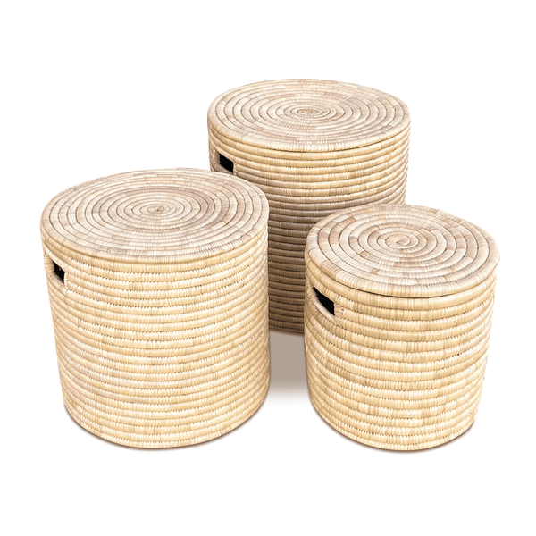 Malawi Laundry Baskets Set of 3