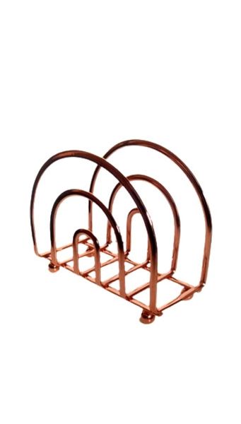 Rose Gold Wire Collection Napkin Holder