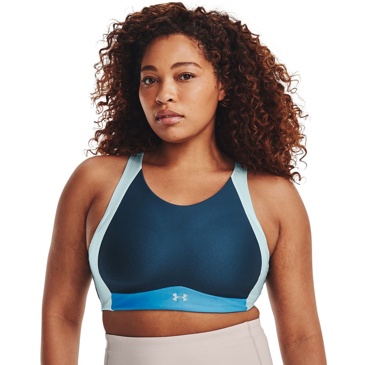 Women's UA Infinity High Printed Sports Bra  Sports bra, High impact sports  bra, Plus size sports bras