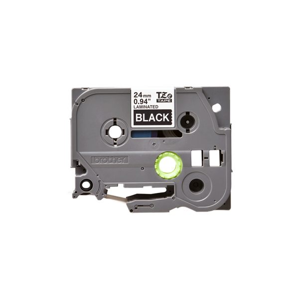 Compatible Brother TZE 355 White On Black Labelling Tape – 24mm