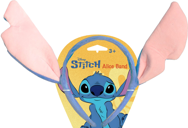 STITCH by Disney Official Licensed Girls Alice Band-Fun &amp; Glitter Headband