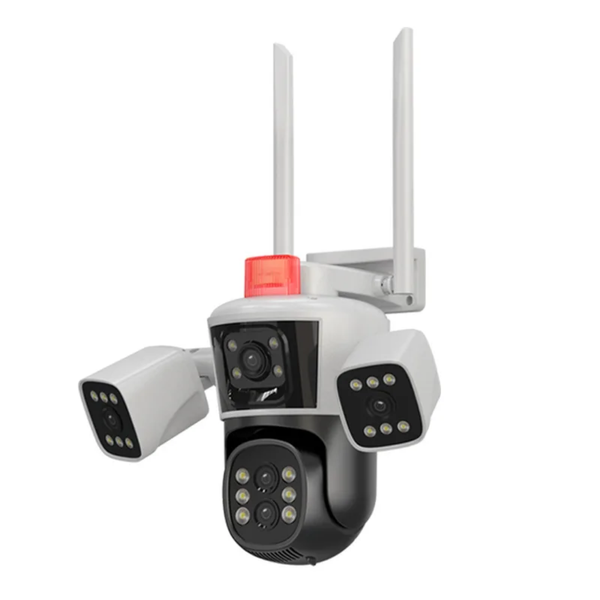 12MP HD Wireless Network Security Camera With Night Vision and Siren Alarm