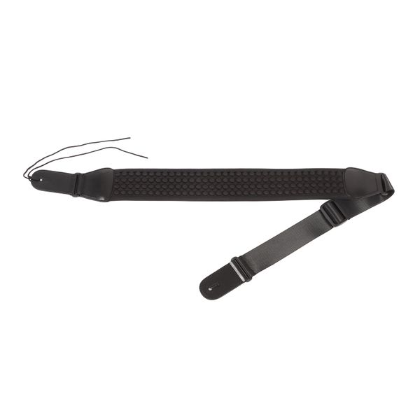 Woven Guitar Strap Universal for Bass, Black