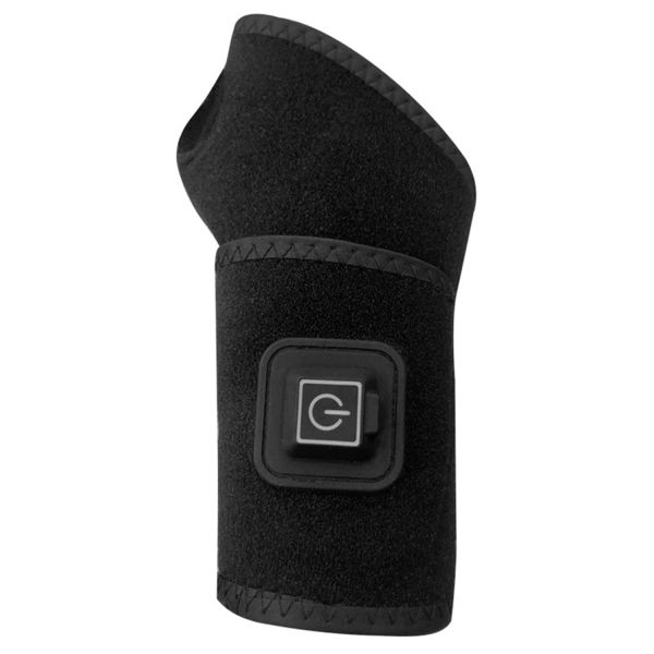 USB Wrist Brace Heating Pad, Adjustable Heated Wrist Brace Wrap - Black