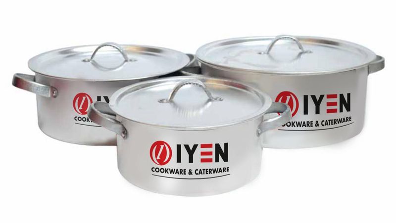 Aluminium Pot Set - 6 Piece