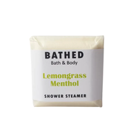 Bathed Shower Steamer - Lemongrass Menthol