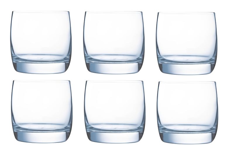 Luminarc Vigne Whiskey Tumbler - 310ml - Set of 6