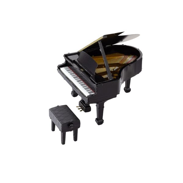 Metal Earth-ME1028 Grand Piano-3 Steel Build Sheets