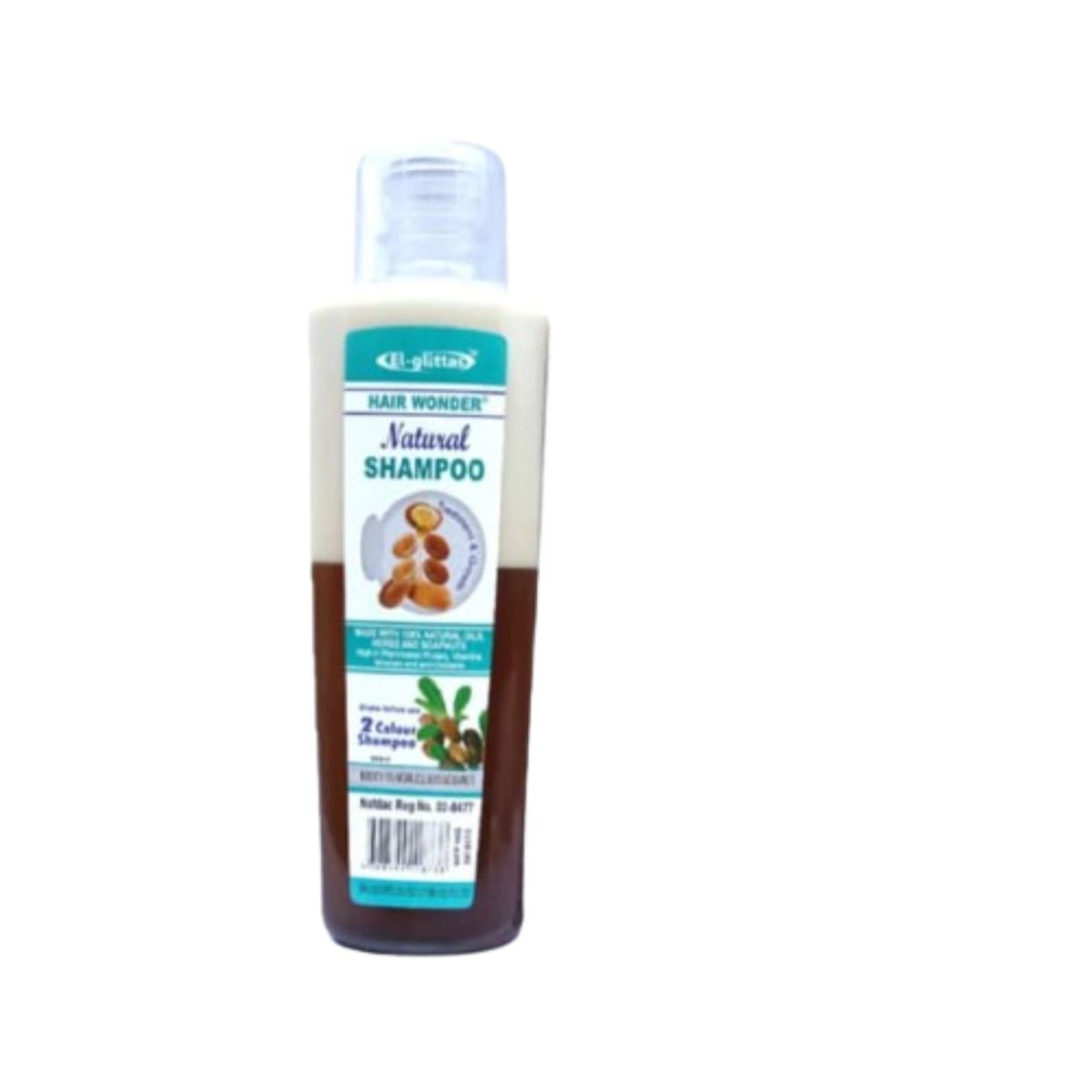 El Glittas Hair Wonder Natural Shampoo Made With 100% Natural Oils 500ml