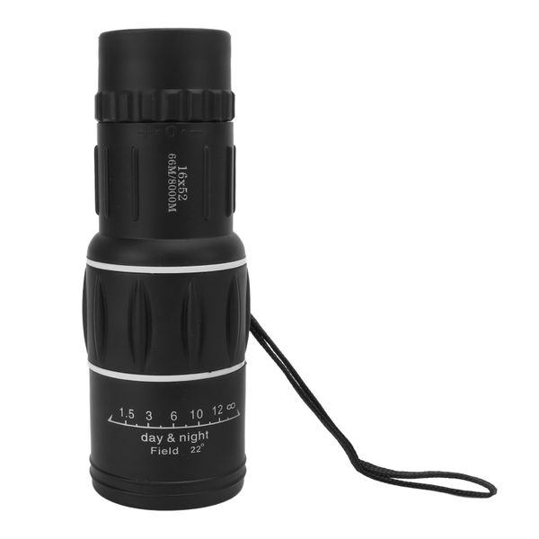 16x52 Monocular Telescope for Outdoor Hiking &amp; Bird Watching