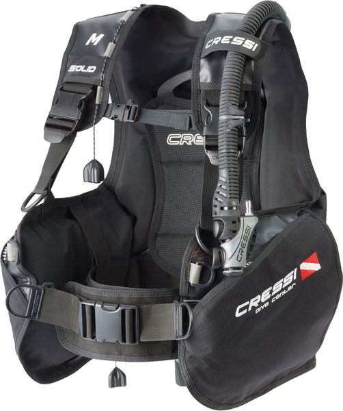Cressi Solid BCD - Heavy-Duty Buoyancy Control Device for Dive Centers