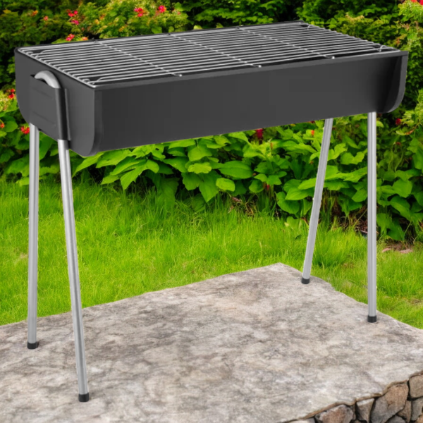 ビバちゃん　10kg Bushbaby Portable Large Braai BBQ Box Stand Detachable Legs