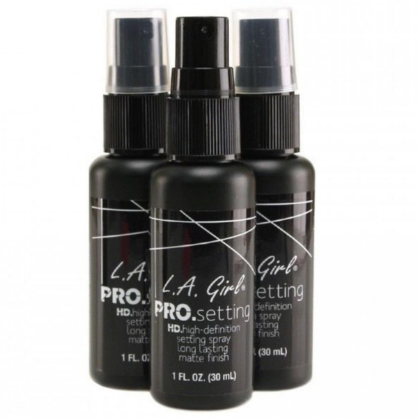 3 x L.A. Girl Pro Setting Spray