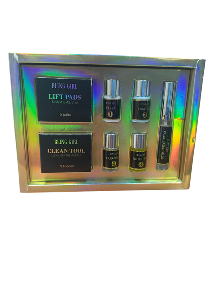 Eyelash Perming Kit.