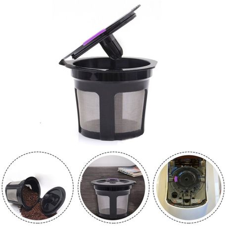 Reusable Capsules Refillable Coffee Capsule Filter Compatible With  Nespresso coffee machines with Coffee Spoon brush - Yahoo Shopping