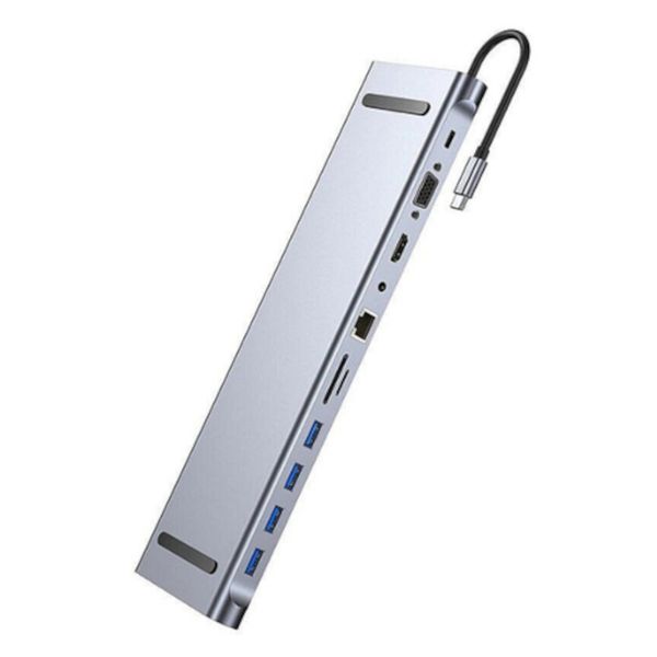 Dock Station Hub Adapter 11-in-1 USB Type-C
