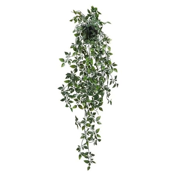 Artificial Hanging Potted Vine Faux Plastic Plants for Home Decoration