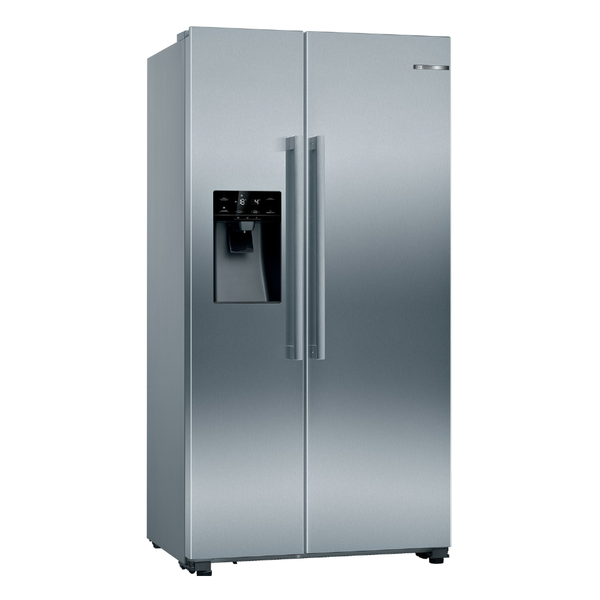 Bosch 610L Side by Side No Frost Fridge with Water and Ice dispenser.