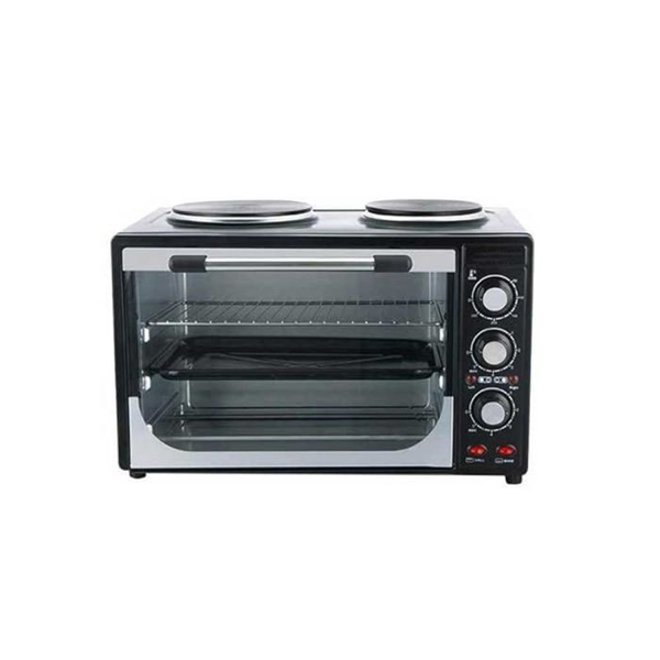 Electric Oven with Dual Hot Plates - 3200W, 32L