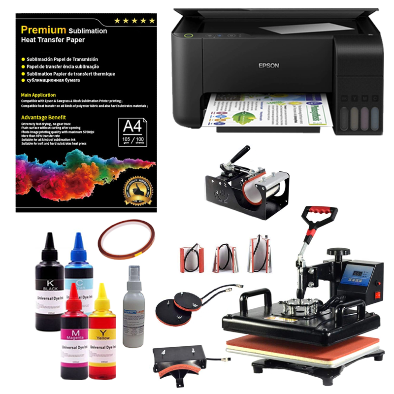 Heat Press Business Starter Kit 8 in 1 Buy Online in South Africa