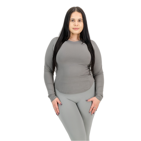 Thermal Fleece Lined Long Sleeve Shirt - Grey by Soul Lifestyle