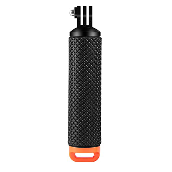 Floating Hand Grip Waterproof Pole Mount Sport Selfie Stick - Blue