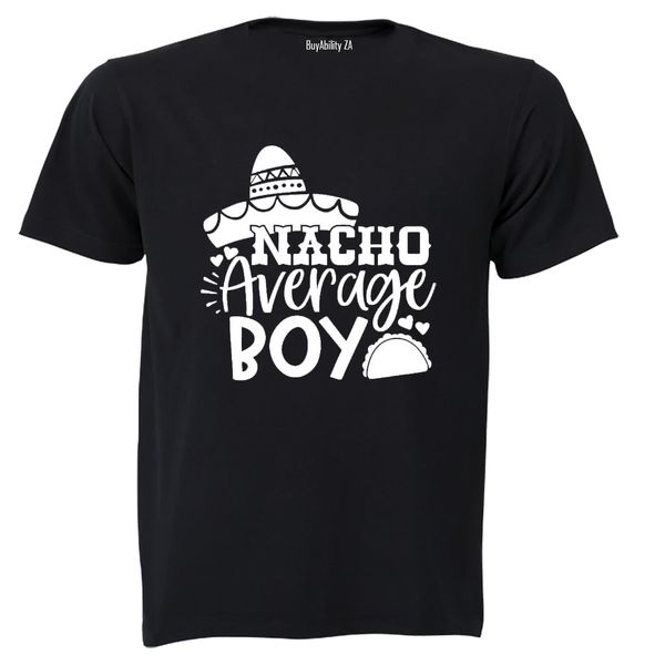 Nacho Average Boy - Kids T-Shirt